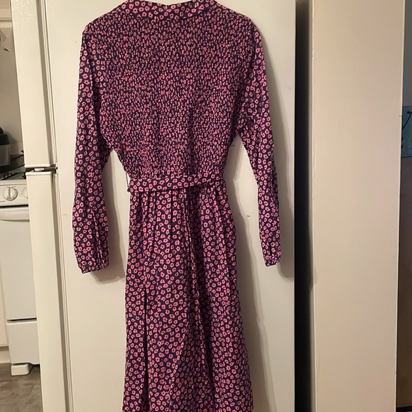 The Teen Space XL Floral Purple Shirt Dress - Picture 6 of 6